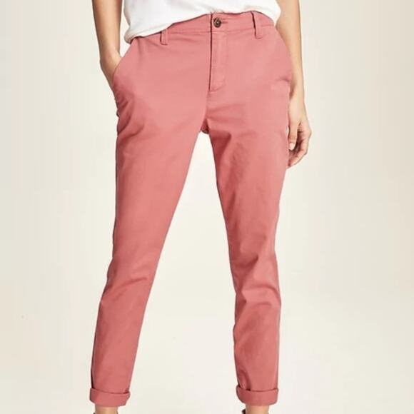 GAP Girlfriend Pink Chino in Stretch Twill - Picture 3 of 8
